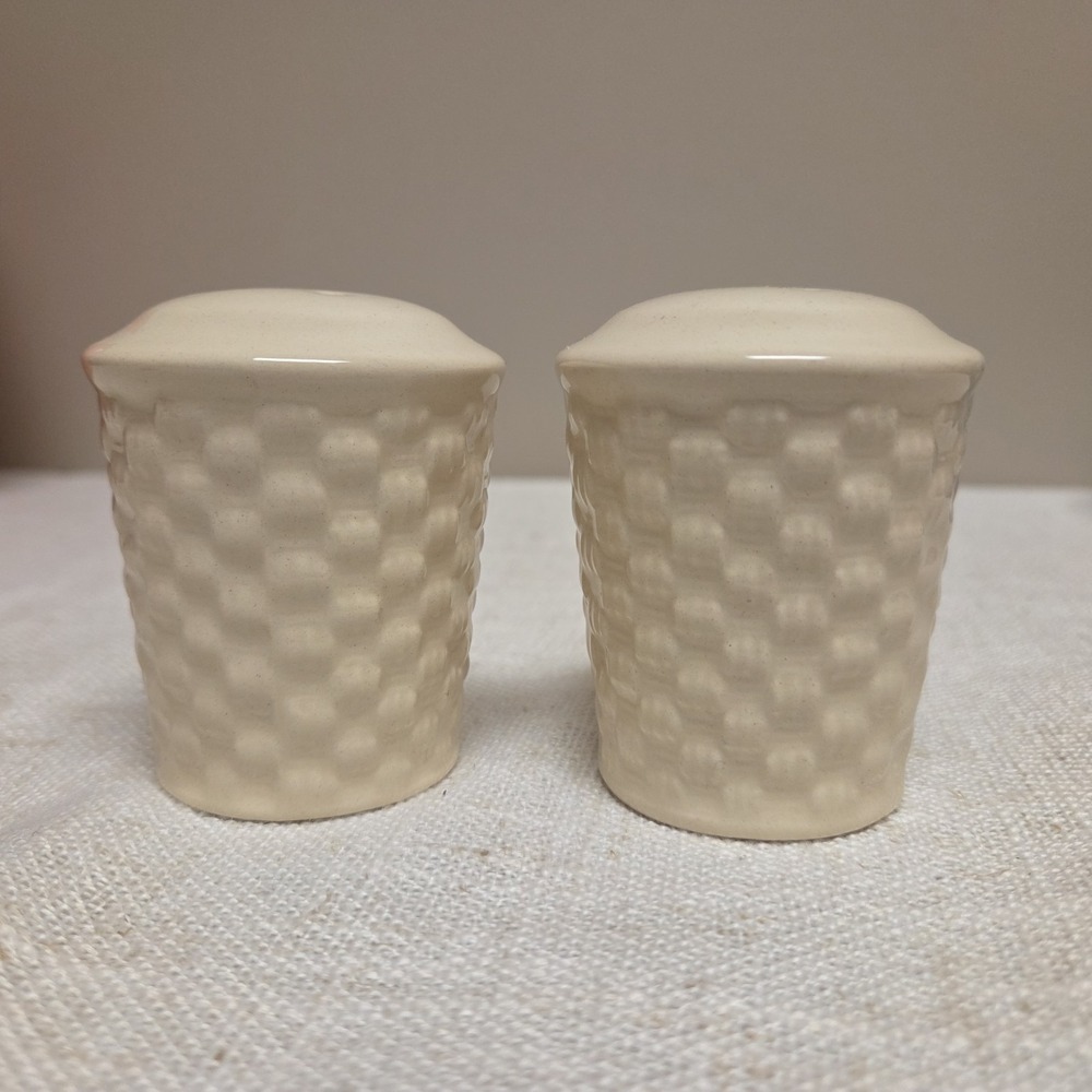 Nautica Rattan Salt And Pepper Shakers